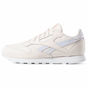 Reebok Classic Leather Turnschuhe Kinder - Rosa/Weiß - DE 318-HPY